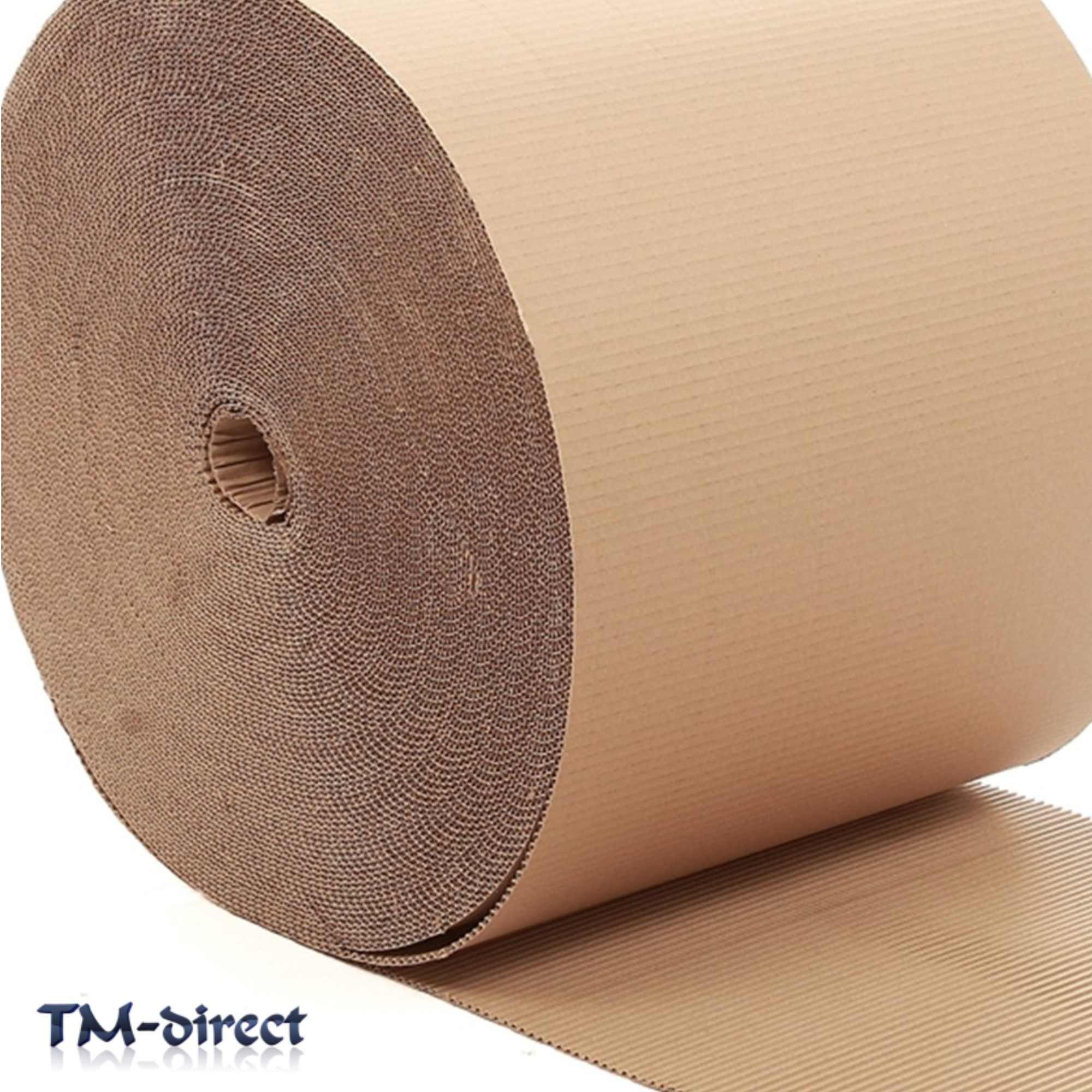 300 500 600 750 900 x 5m 10 25 75m Corrugated Cardboard Paper Rolls All Sizes 