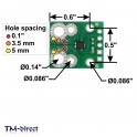 1wire 4CH RJ11 Spliter for DS18B20 Temperature Sensor Tinycontrol Lan Controler - 999999999999 - G - 42899