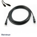 Digital TosLink Fiber Optical Audio DVD HiFi Cable Lead 1M 2M 3M 5M 10M 15M 20M - 150878175003 - T - 302