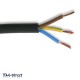 3183Y 3 Core 15 AMP Round Orange Mains Electrical Cable Flex Wire BY THE METER - 999999999999 - T - 147804