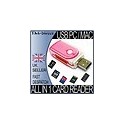 Pink All in 1 USB Multi Memory Card Reader Stick SD MINI SDHC MS MIRO M2 TF MMC 
Pink All in 1 USB Multi Memory Card Reader Stic