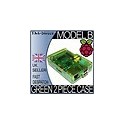 Green Case for Raspberry Pi Computer Model B Enclosure 2 Pieces Tin Cover 
Green Case for Raspberry Pi Computer Model B Enclosur