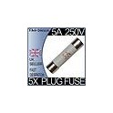5x 5A Amp Electrical Domestic Mains Power Plug Top Fuse 
5x 5A Amp Electrical Domestic Mains Power Plug Top Fuse 
