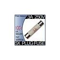 5x 3A Amp Electrical Domestic Mains Power Plug Top Fuse 
5x 3A Amp Electrical Domestic Mains Power Plug Top Fuse 
