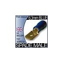 6.3mm Male Spade Blue Connectors Insulated Electrical Crimp Terminals 
6.3mm Male Spade Blue Connectors Insulated Electrical Cri