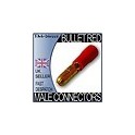 Male Red Bullet Connectors Insulated Crimp Terminals 2 5 10 20 30 40 50 100 X 
Male Red Bullet Connectors Insulated Crimp Termin