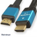 5M HDMI v1.4a Ethernet High Speed 1080p 3D Video Blue Cable For Sky HD TV Lead - 151155171341 - T - 32834