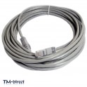 12M Gigabit CAT 6e Ethernet Network RJ45 LAN Lead Cable - 150559197988 - T - 64035