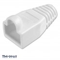 10X Ethernet Cable CAT5 CAT6 RJ45 Connector Boot White - 150681039377 - T - 3668